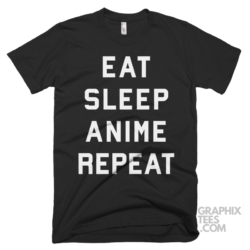 Eat sleep anime repeat funny shirt 04 05 01a png