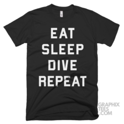 Eat sleep dive repeat funny shirt 04 05 14a png