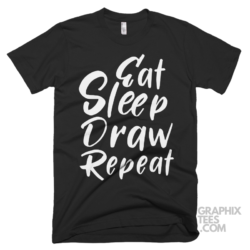 Eat sleep draw repeat funny shirt 04 04 18a png